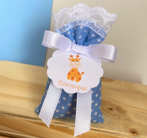 Sachê Perfumado Lembrancinha Personalizada Maternidade Festa