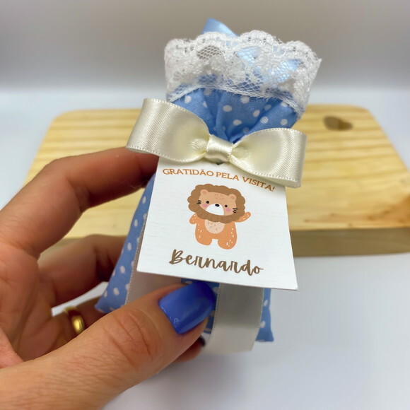Sachê Perfumado Lembrancinha Personalizada Maternidade Tag