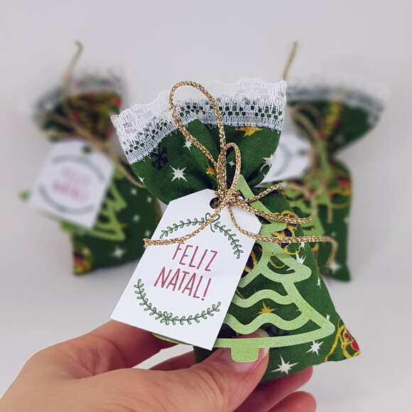 Sachê Perfumado Natalino Lembrancinha de Natal