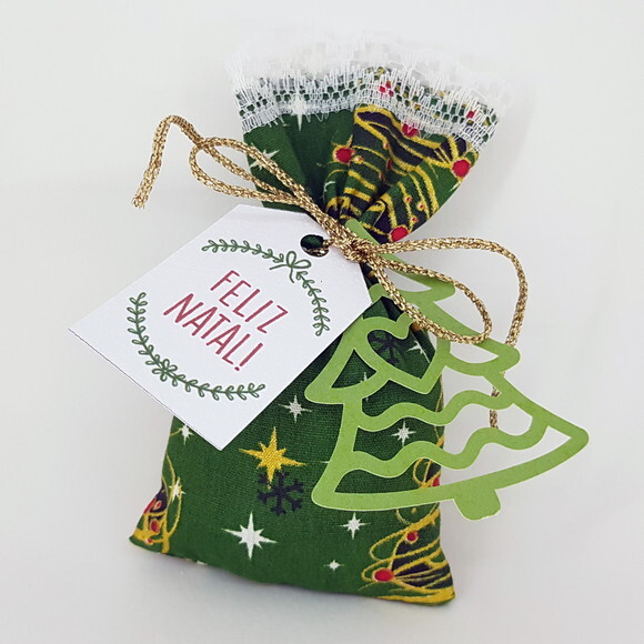 Sachê Perfumado Natalino Lembrancinha de Natal