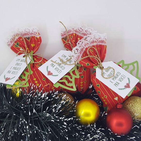 Sachê Perfumado Natalino Lembrancinha de Natal