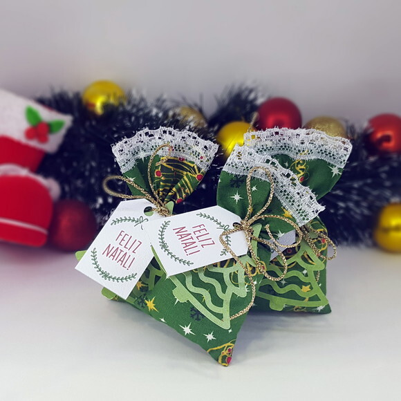 Sachê Perfumado Natalino Lembrancinha de Natal