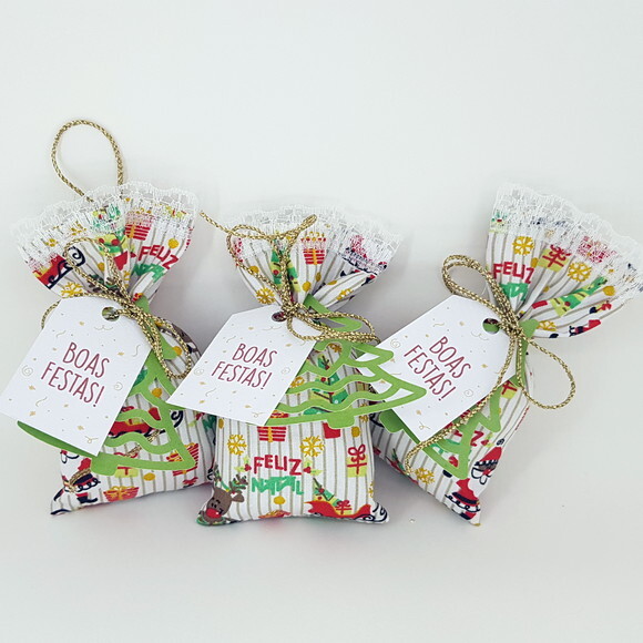 Sachê Perfumado Natalino Lembrancinha de Natal