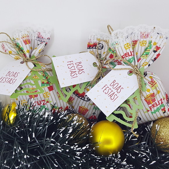 Sachê Perfumado Natalino Lembrancinha de Natal