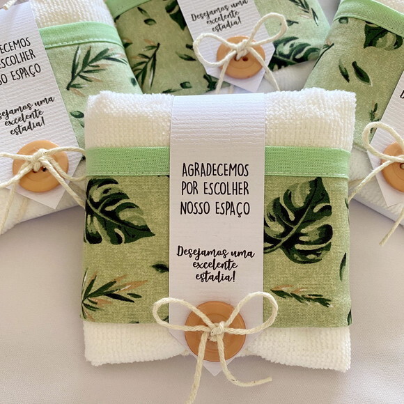Toalhinha Personalizada Brinde Corporativo Lembrancinha
