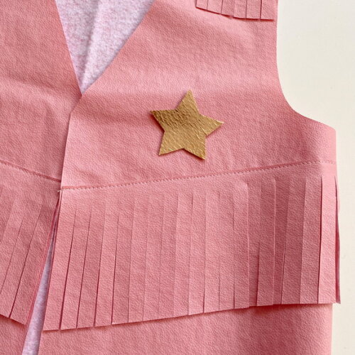 Colete Country Infantil Cowgirl Boiadeira Rosa