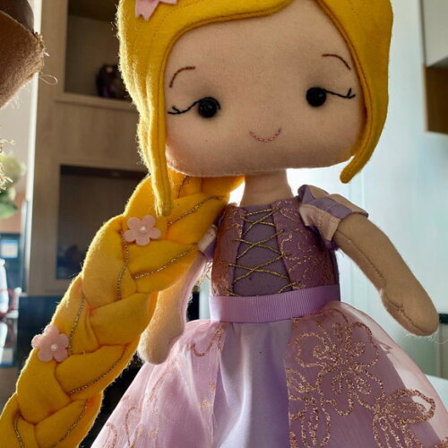 Kit Rapunzel e Sua Torre para Decoração - Pronta Entrega!