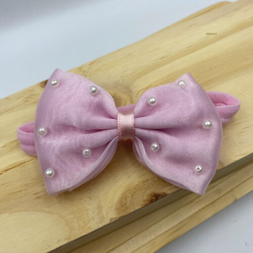 Laço de Cabelo Organza - Faixinha ou Bico de Pato