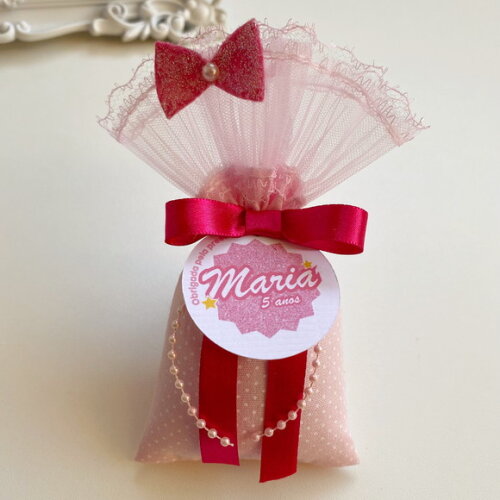 Lembrancinha Personalizada Sachê Perfumado Festa Barbie
