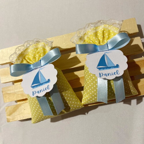 Lembrancinha Sachê Perfumado Náutico Navio