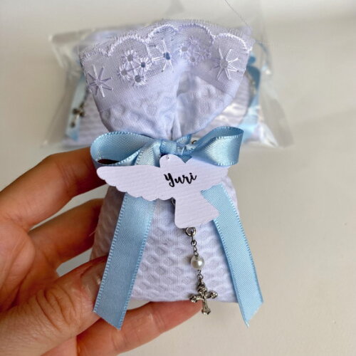 Sachê Perfumado Lembrancinha Batizado Crisma Prim Comunhão