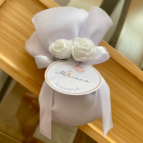 Sachê Perfumado Lembrancinha Batizado Eucaristia Casamento