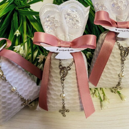Sachê Perfumado Lembrancinha Personalizada Batizado Comunhão