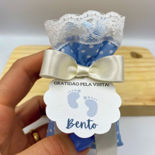 Sachê Perfumado Lembrancinha Personalizada Maternidade Bebê
