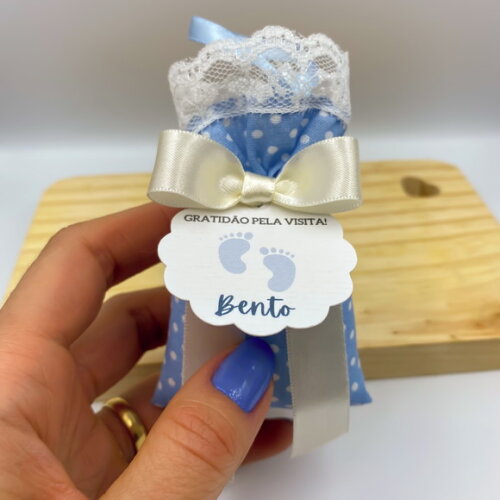 Sachê Perfumado Lembrancinha Personalizada Maternidade Bebê