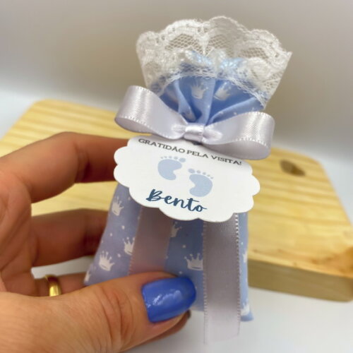 Sachê Perfumado Lembrancinha Personalizada Maternidade Bebê