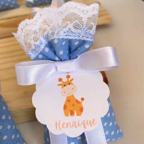 Sachê Perfumado Lembrancinha Personalizada Maternidade Festa