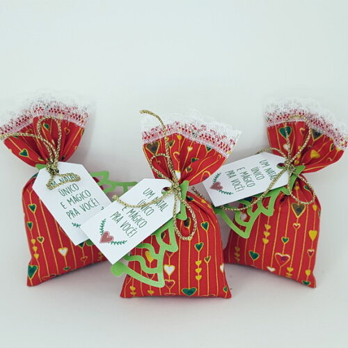Sachê Perfumado Natalino Lembrancinha de Natal