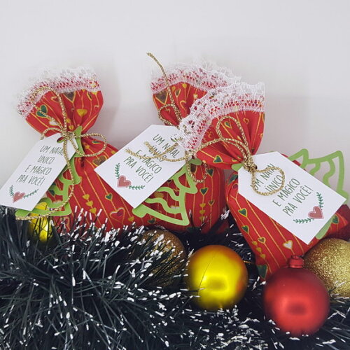 Sachê Perfumado Natalino Lembrancinha de Natal