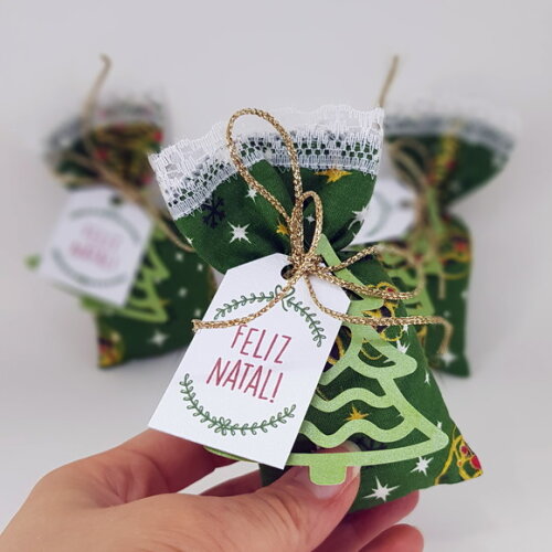 Sachê Perfumado Natalino Lembrancinha de Natal