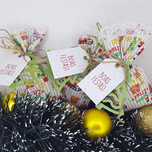 Sachê Perfumado Natalino Lembrancinha de Natal