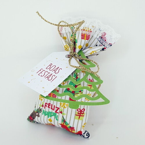 Sachê Perfumado Natalino Lembrancinha de Natal