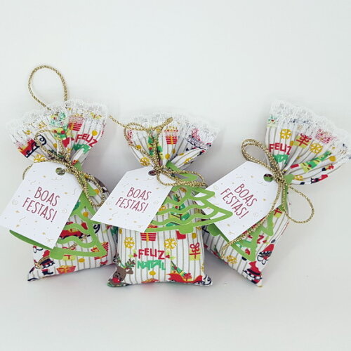 Sachê Perfumado Natalino Lembrancinha de Natal