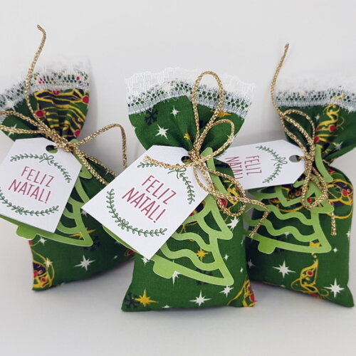 Sachê Perfumado Natalino Lembrancinha de Natal