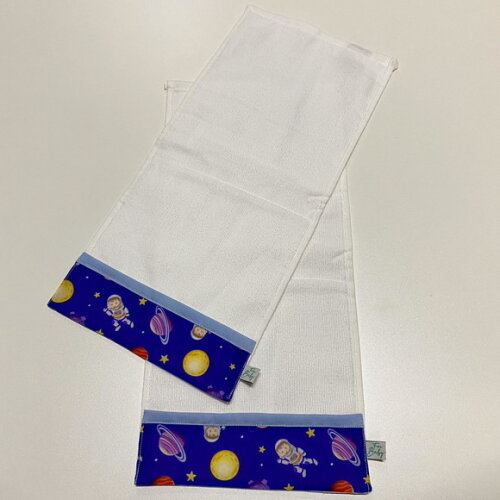 Toalha de Máo Lembrancinha Personalizada Foguete Astronauta