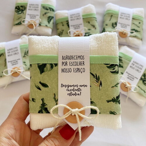 Toalhinha Personalizada Brinde Corporativo Lembrancinha
