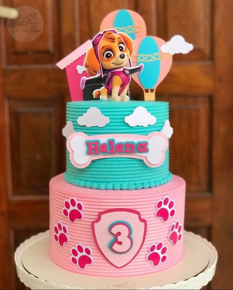 Arquivo de Corte Topo Patrulha Canina Skye