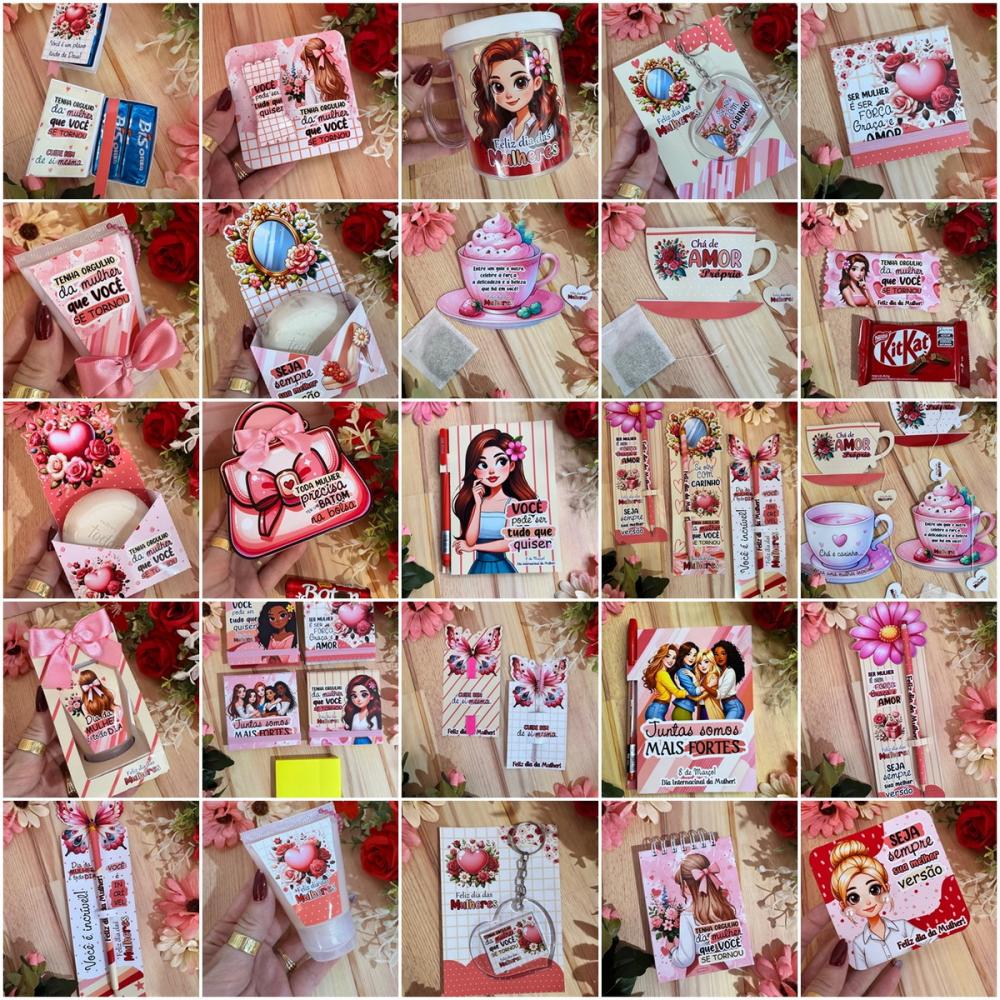 Arquivo de Corte kit dia das mulheres