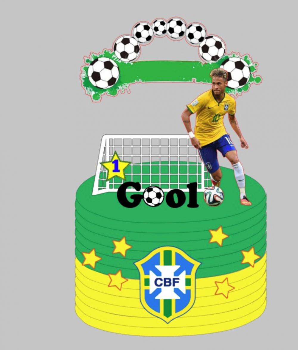 Arquivo de Corte Topo Futebol Neymar