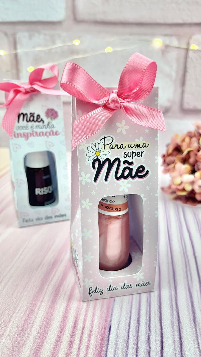 Arquivos de Corte Caixa Esmalte Dia das Mães