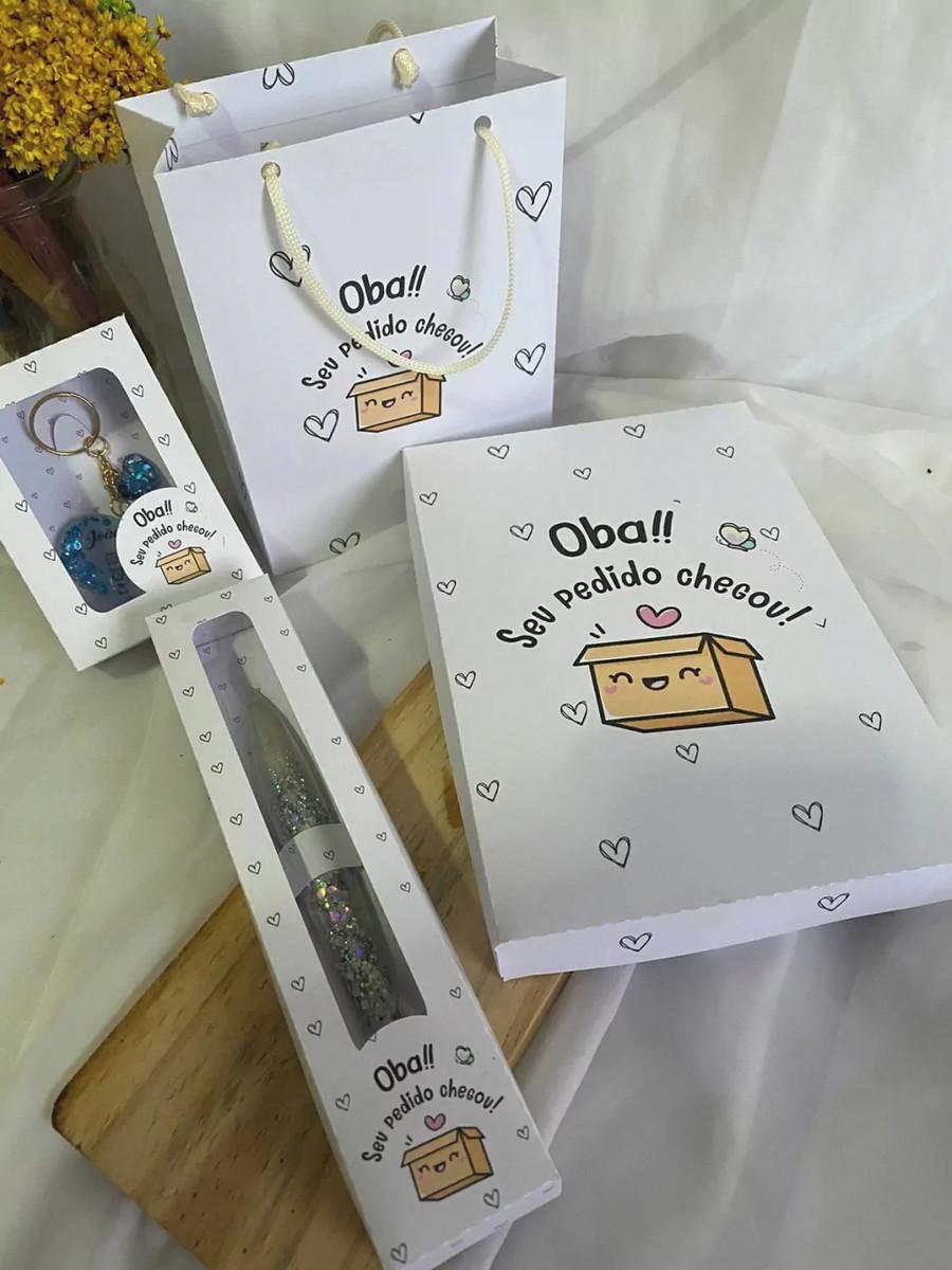 Arquivo de Corte Mimos Caixas para Cliente pdf e Studio