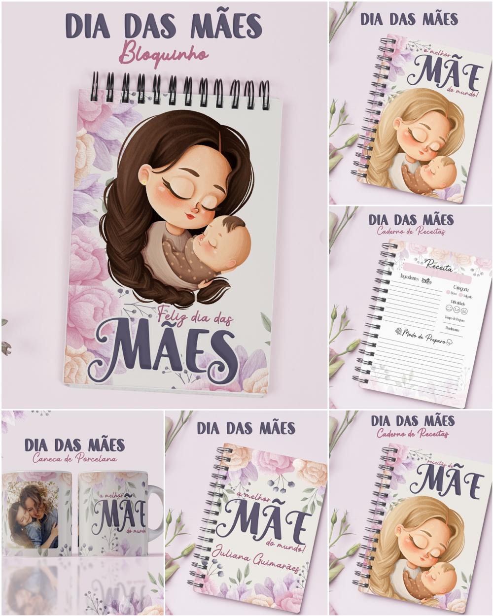 Arquivo Digital Caderno de Receita Dia das Maes