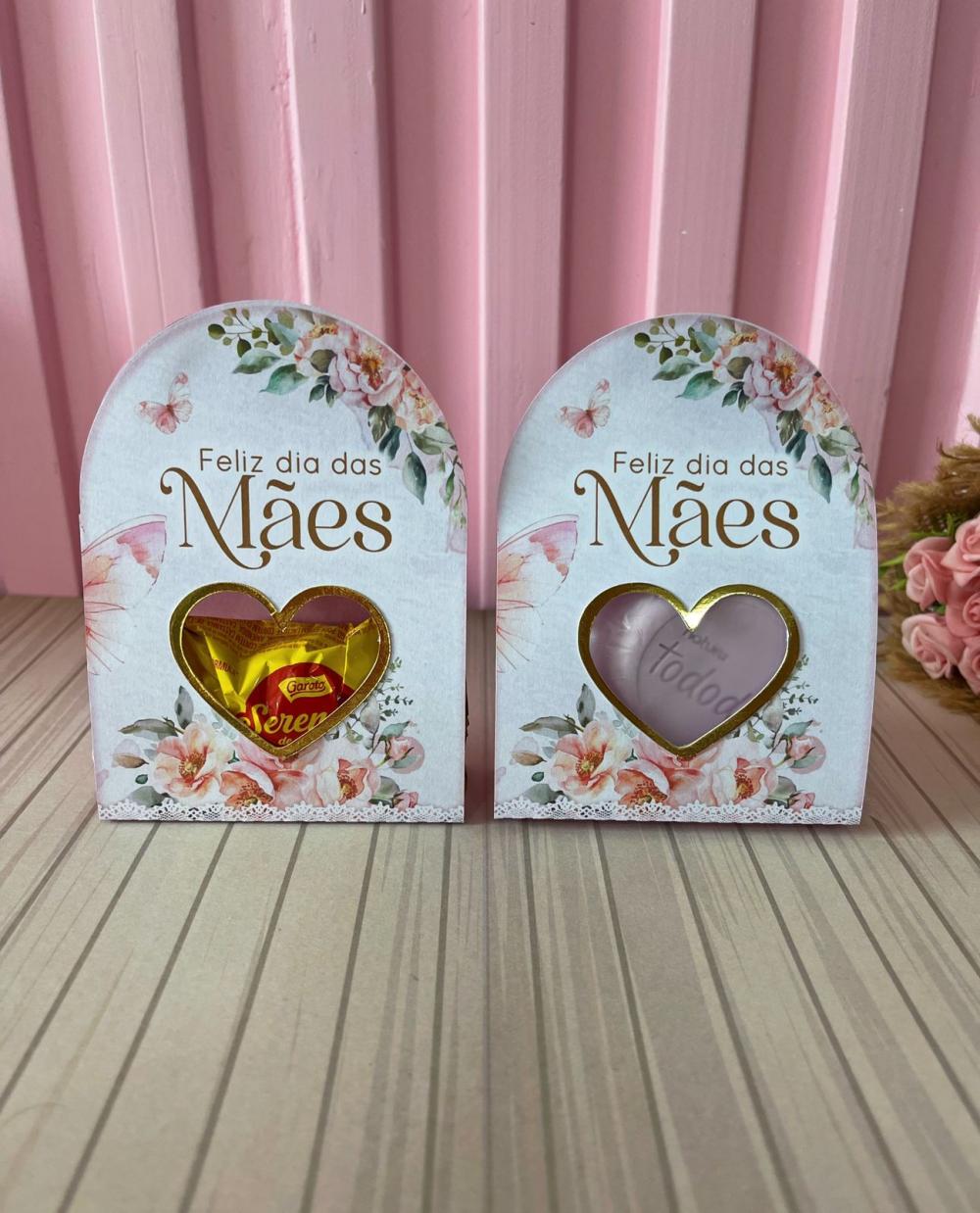 Arquivo de Corte caixa bombom Dia das Mães