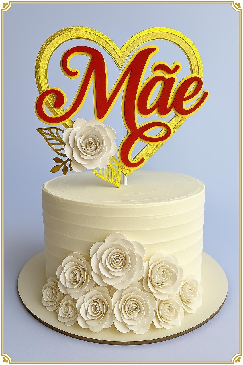 Arquivo de Corte Topo Dia das Mães