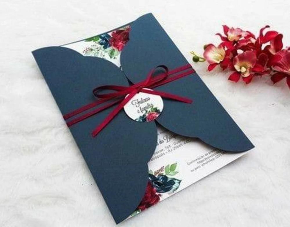 Arquivo Corte Envelope Nuvem para Convite