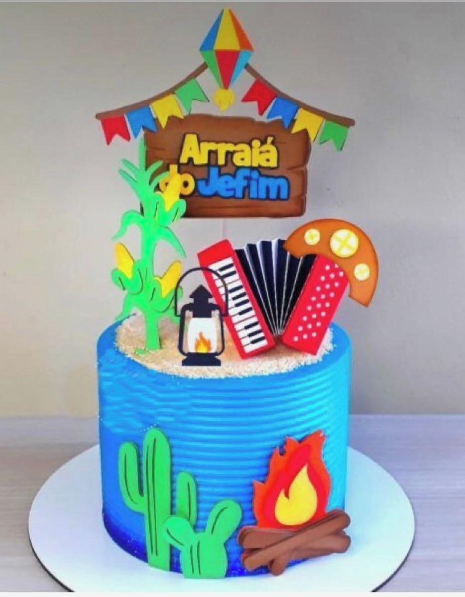 Arquivo de Corte Topo de bolo sanfona