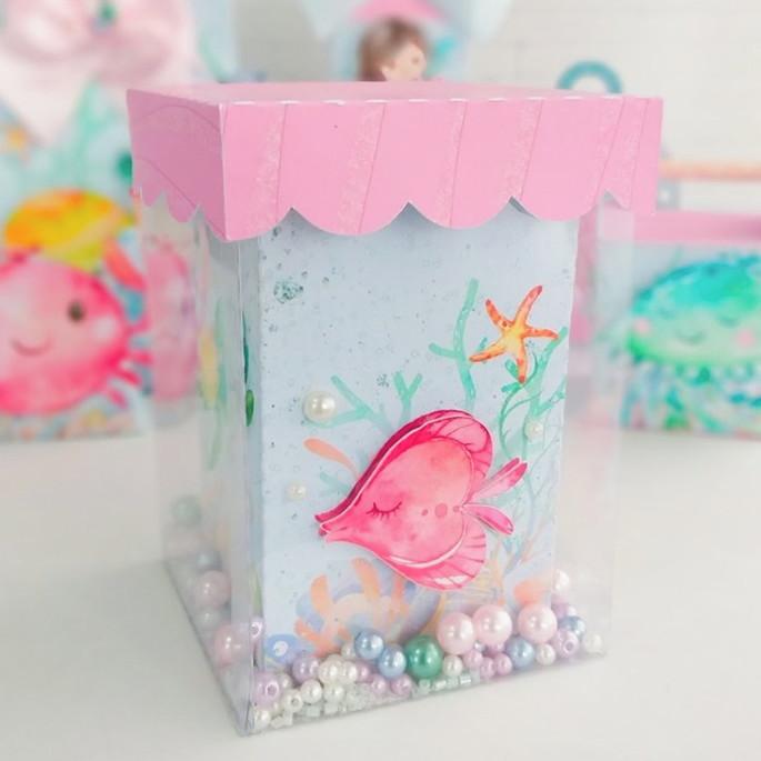 Arquivo de Corte Caixa Acetato Aquario