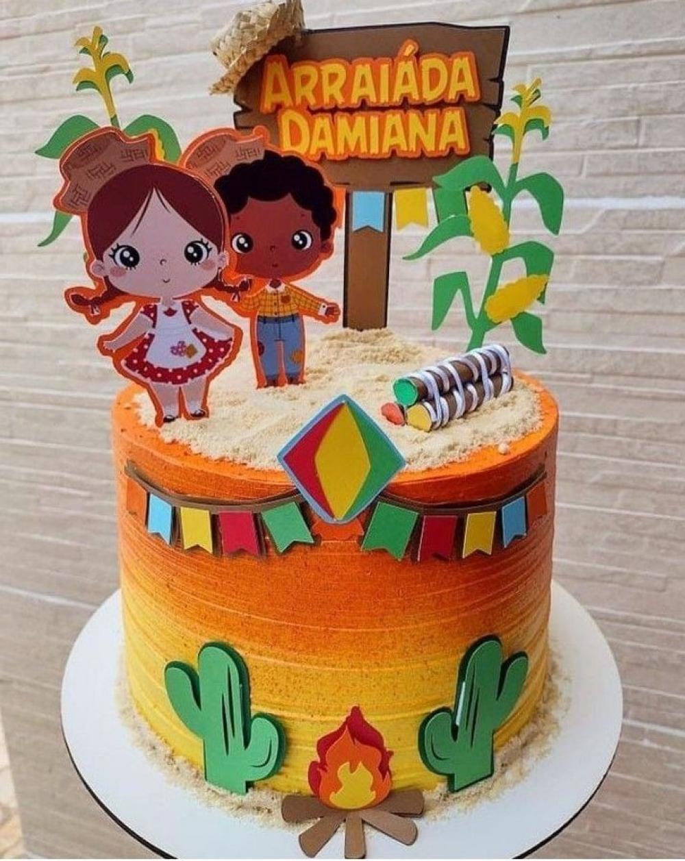 Arquivo de Corte Topo casal caipira festa junina