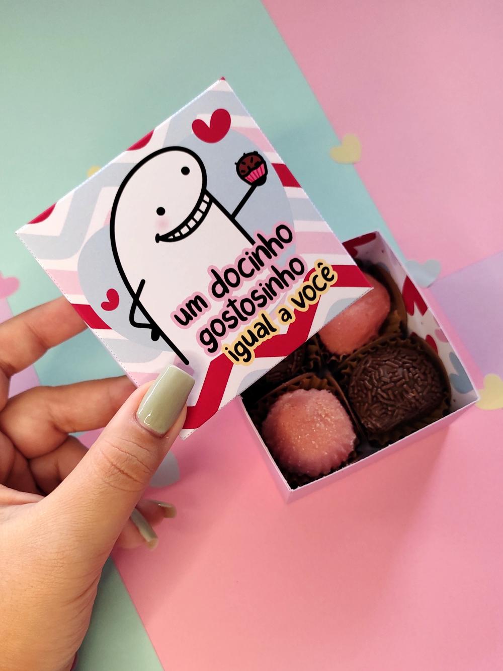 Arquivo de Corte caixa docinhos  dia dos namorados