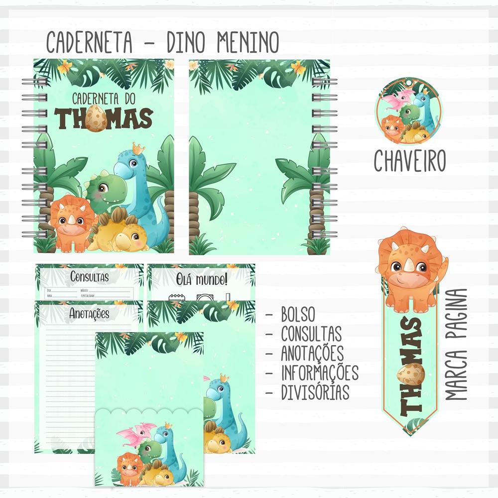 Arquivo digital caderneta da saúde dino baby