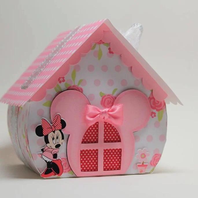Arquivo de Corte casinha minnie rosa