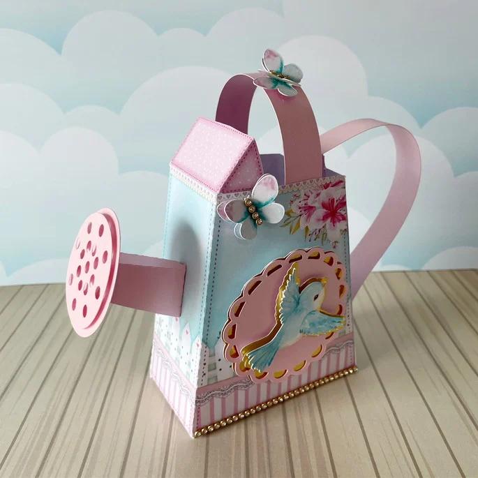 Arquivos de Corte Caixa Regador Studio e pdf