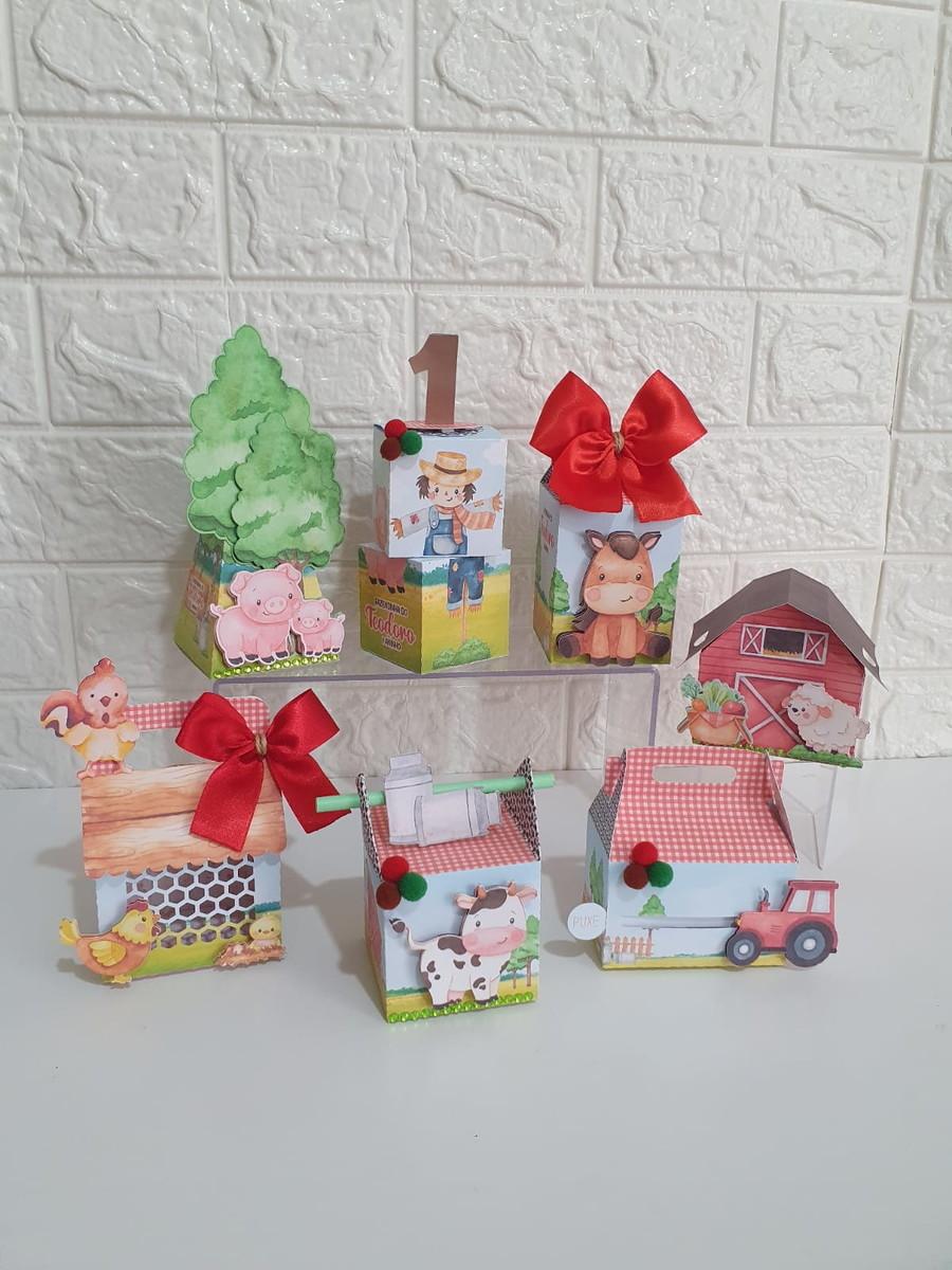 Arquivo de Corte Fazendinha aquarela