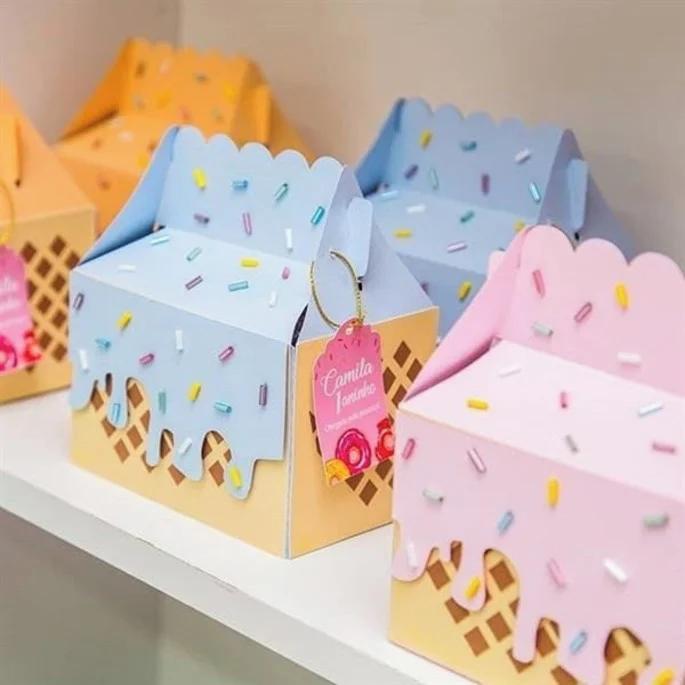 Arquivo de Corte caixa maleta sorvete