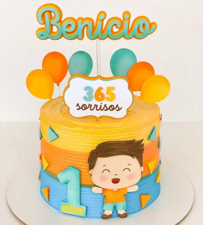 Arquivo de Corte topo de bolo 365 dias