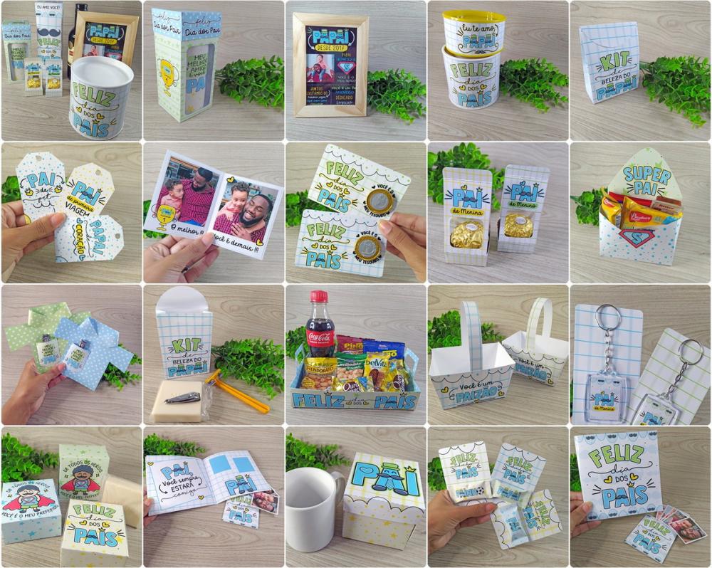 Arquivos de corte kit dia dos pais